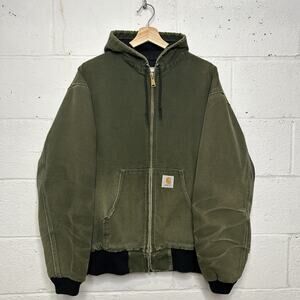 Vintage 90s Carhartt Thermal-Lined Active Jacket “Green”